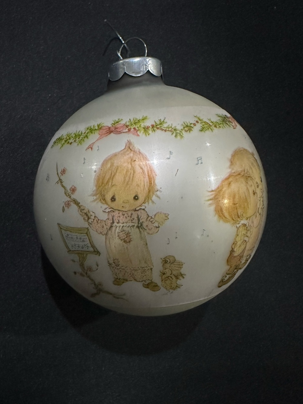 Hallmark 1974 Betsy Clark Holiday Greetings Christmas Ornament, Vintage EUC